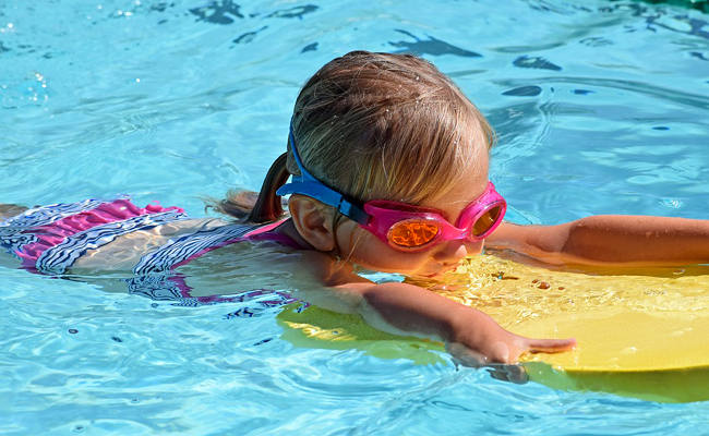 Les piscines destinées aux enfants